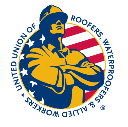 Roofers union logo